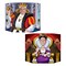 Party Central Pack of 6 Multi-Color Throne Seated King and Queen Photo Props 37"